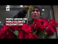 People around the world celebrate Valentines Day  - 02:13 min - News - Video