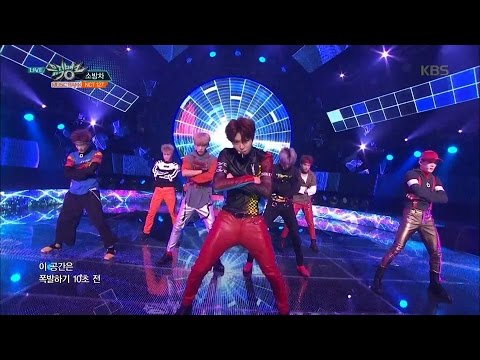 뮤직뱅크 - NCT 127, 뜨겁게 불타는 무대! ‘소방차 (Fire Truck)’.20160722