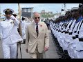 King Charles visits conservation projects and naval bases in coastal Kenya