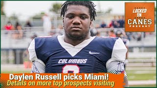 Miami Hurricanes Land Verbal Commit Daylen Russell, Details On McCray, Fox & Other June Visits!