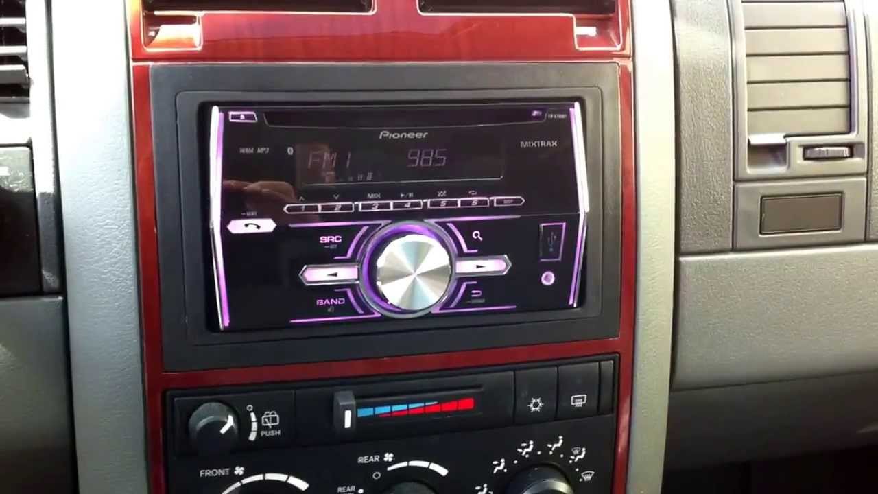 Double DIN 05 Durango from customradio.com - YouTube dodge ram dash wiring harness 