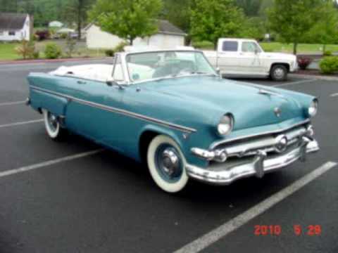 54 Ford sunliner convertible #5