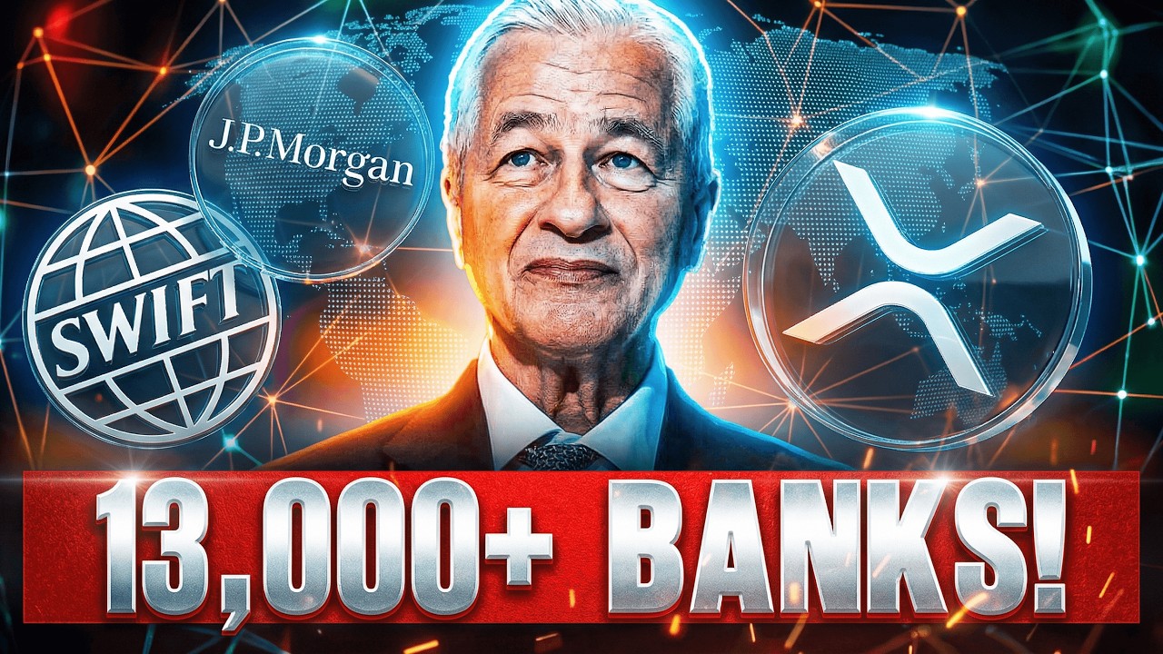 JP MORGAN, SWIFT & XRP PARTNERSHIPS IS REAL!? THIS IS CRAZY (13,000 BANKS!)