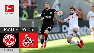 Eintracht Frankfurt — 1. FC Köln 1-1 | Highlights | Matchday 6 – Bundesliga 2021/22