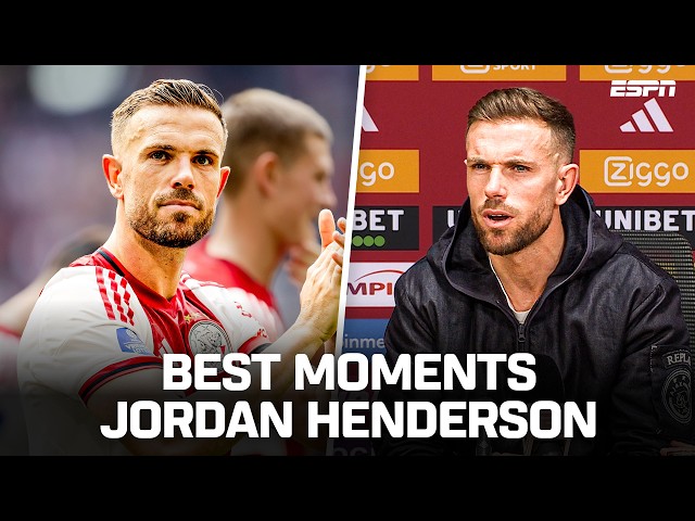 JORDAN HENDERSON verlaat AJAX 🔚👀 | COMPILATIE