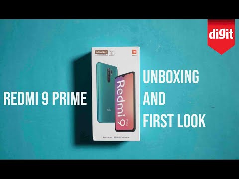 Xiaomi Redmi 9 Prime Unboxing & First Look