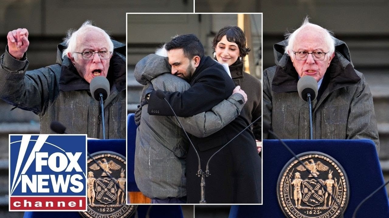 WATCH: Sen. Bernie Sanders swears in Zohran Mamdani as 112th NYC mayor