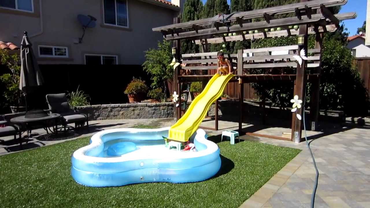 Above Ground Pool Water Slide, Above Ground Swimming Pool Water Slides
