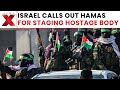 BREAKING: Israel Says Hamas Orchestrated Fake Hostage Discovery for Red Cross | NewsX