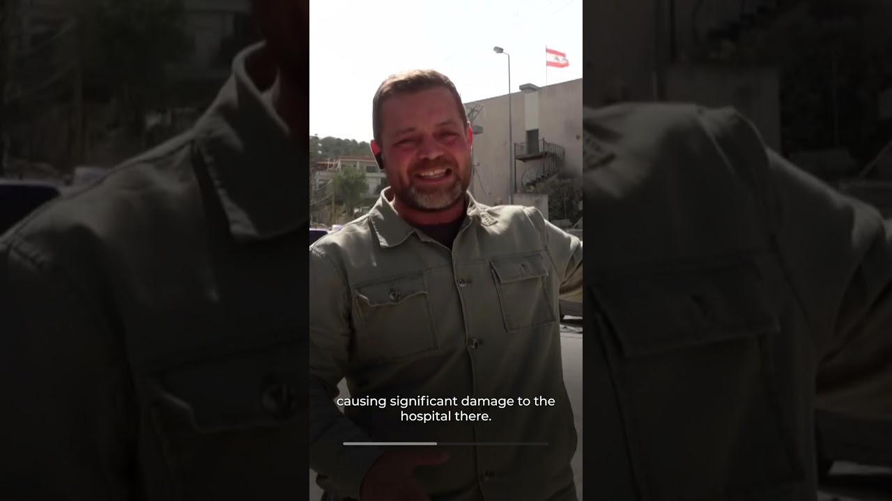 Southern Lebanon’s only functioning hospital damaged by Israeli strikes