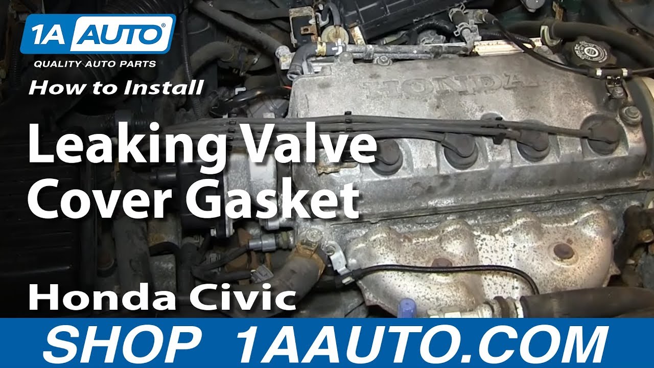 How to replace valve cover gasket honda civic #4
