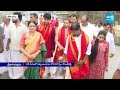 CM Revanth Reddy About AP CM | CM Revanth Reddy Visits Tirumala @SakshiTV  - 01:28 min - News - Video