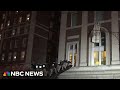 NYPD says no tear gas was used in Columbia building