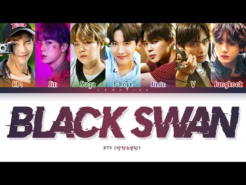 Upload mp3 to YouTube and audio cutter for BTS BLACK SWAN Lyrics (방탄소년단 BLACK SWAN 가사) [Color Coded Lyrics/Han/Rom/Eng] download from Youtube