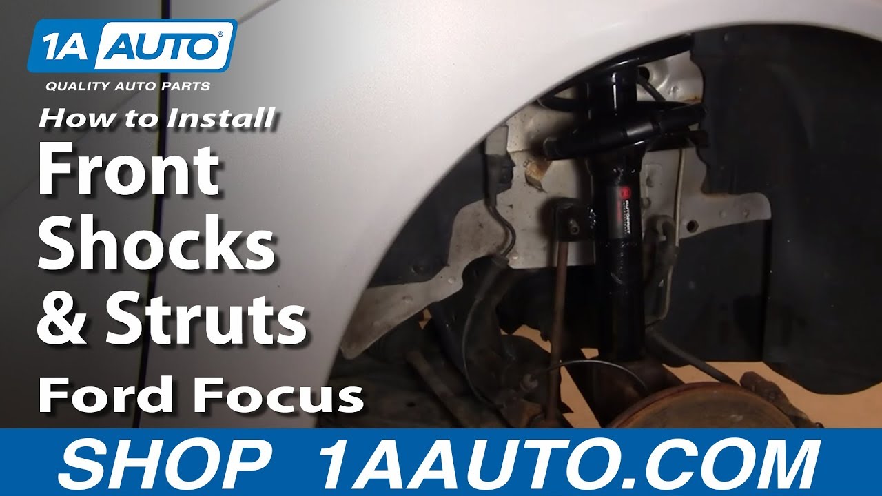 Changing front struts ford focus #9