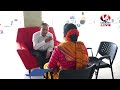LIVE : Teenmaar Chandravva Visits Kanha Shanti Vanam | V6 News  - 00:00 min - News - Video