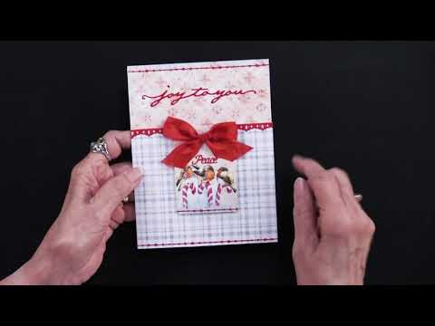 Joyful Christmas 6x6 Patterned Cardstock