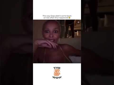 Doja Cat Didn’t Come Back on Live After This 😭 #DojaCat #RapVideos