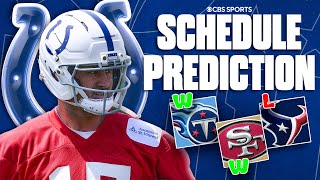 Indianapolis Colts 2025 Schedule Prediction | Daniel Jones starting QB? Colts returning to playoffs?