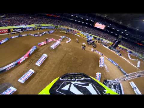 GoPro HD: Ryan Villopoto Main Event 2013 Monster Energy Supercross from St. Louis 
