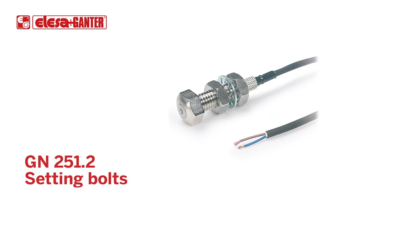 GN 251.2 Anschlagschrauben mit Endlagenschalter video