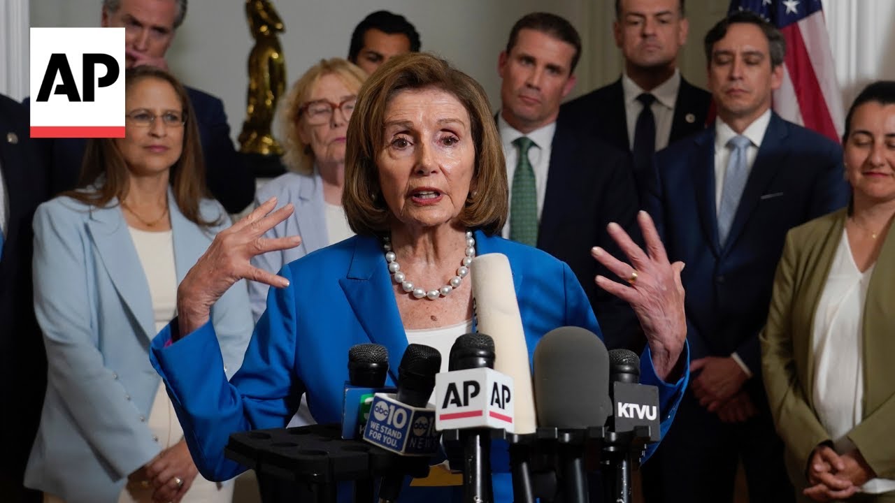Senate Democrats react to Nancy Pelosi saying she won't seek reelection