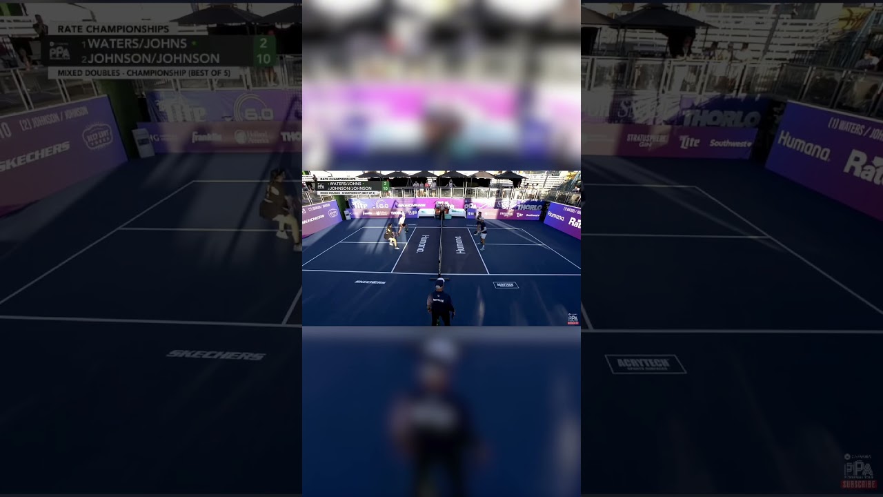 A great point between Anna Leigh Waters/Ben Johns and JW Johnson/Jorja Johnson 🤩