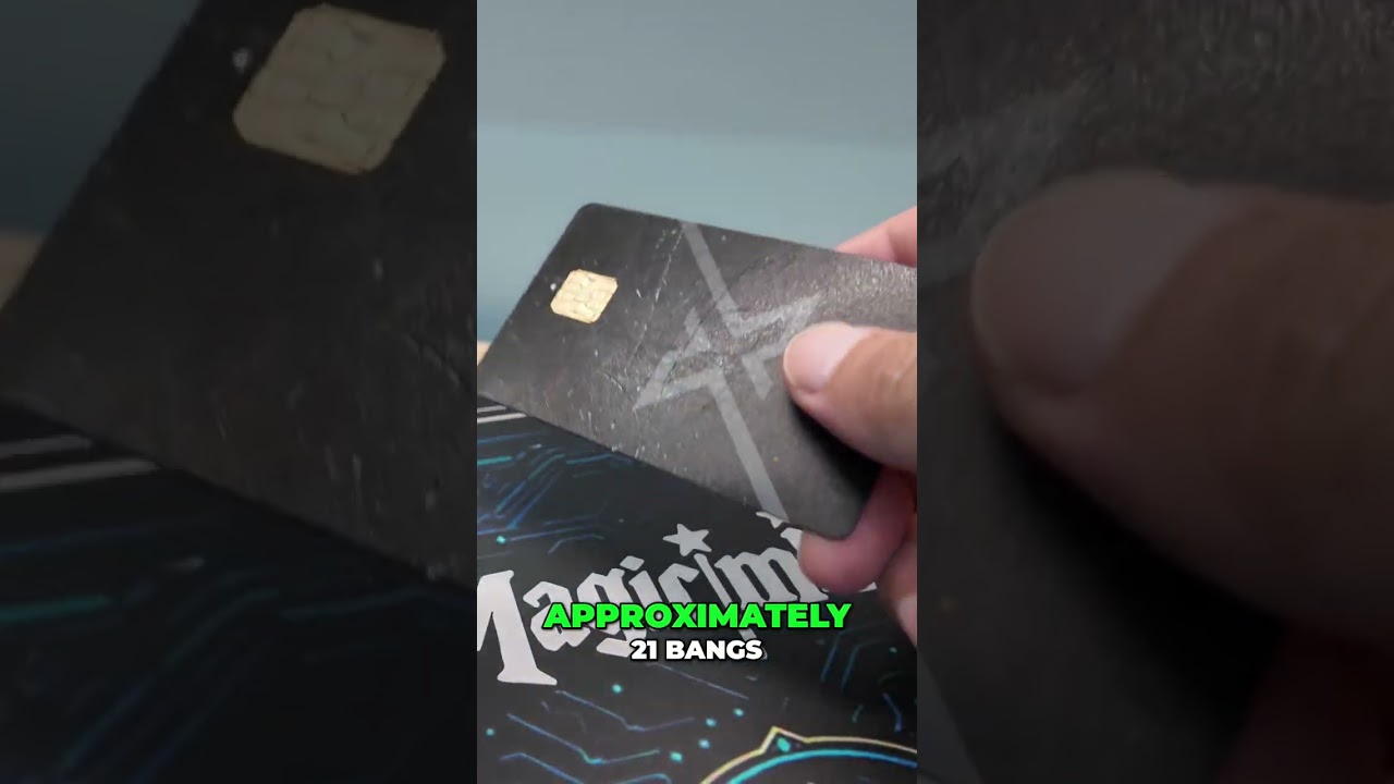 Card's Bang Test: Watch This Crypto Wallet Survive! shorts