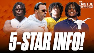 Texas Longhorns CRITICAL Last Shot at 5-Star Justus Terry | Loaded Visit List vs. Georgia Bulldogs