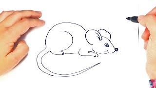 איך לצייר עכבר