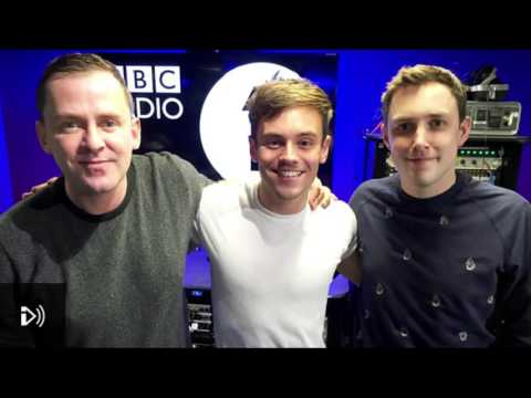 Tom Daley on Radio 1