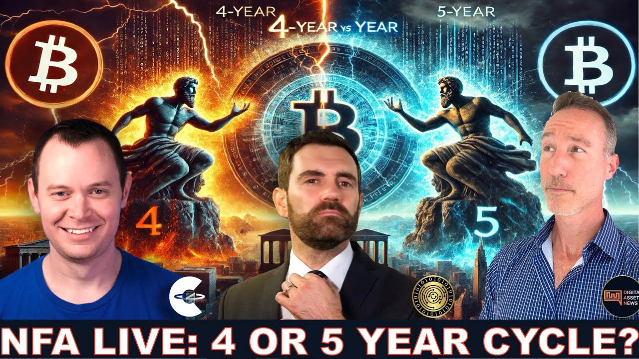 NFA LIVE: Bitcoin Cycle Wars: 4-Year vs 5-Year | A.I. Surges, Gov Breaks.