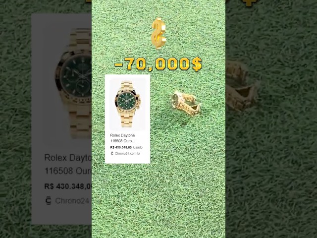 😱 ROLEX de 70,000$ em jogo!