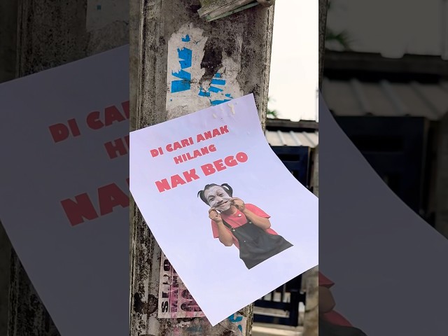 Nak Bego Hilang!