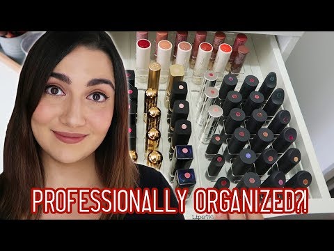 I Got My Makeup Collection Professionally Organized