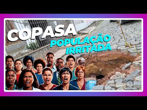 Buracos da COPASA - A população de Além Paraiba/MG não aguenta mais!