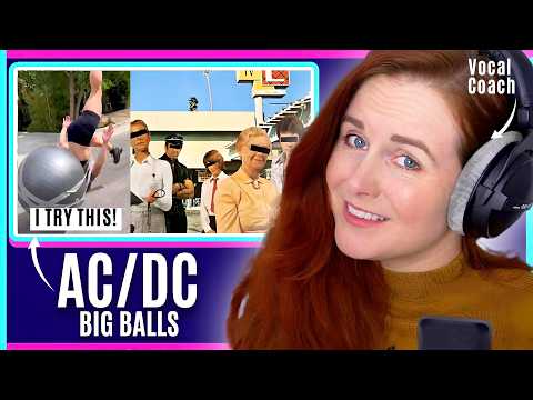 I Reacted to AC/DC’s Big Balls… While Flipping on a Yoga Ball 💥