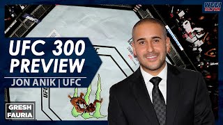 The voice of the UFC Jon Anik previews this weekend's UFC 300 event
