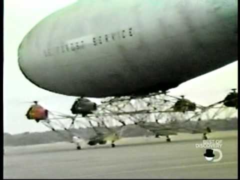 Piasecki PA97 Helistat Accident Crash - helicopter helium blimp hybrid ...