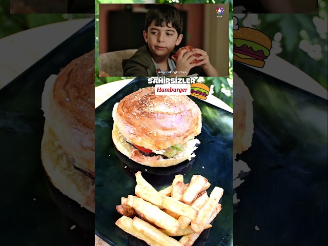 Sahipsizler Dizisi~Hamburger🍔#sahipsizler #hamburger #hazalsubaşı #burakberkayakgül