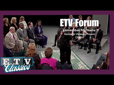 screenshot of youtube video titled ETV Forum | Remember My Name - Domestic Violence Project (2005)