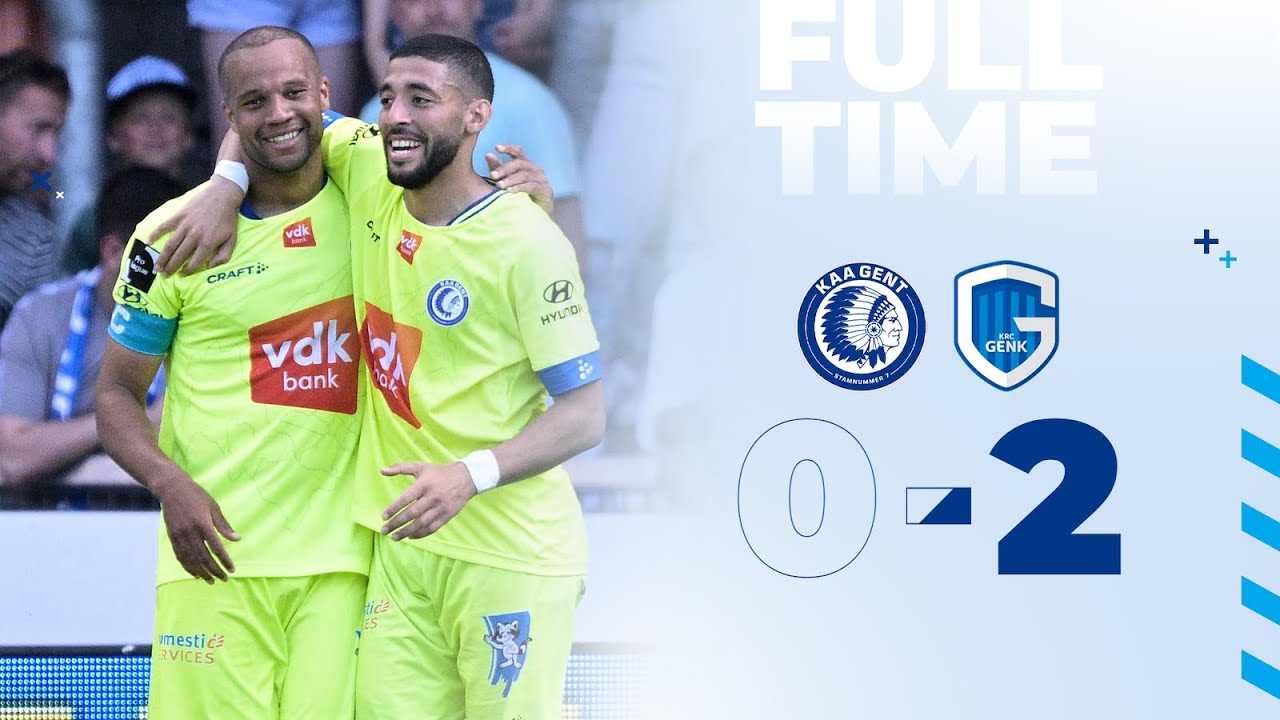 KRC Genk - KAA Gent: 0-2