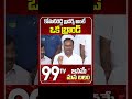 కోమటిరెడ్డి బ్రదర్స్ అంటే ఒక బ్రాండ్ | Komatireddy Rajgopal Reddy | 99TV  - 01:00 min - News - Video