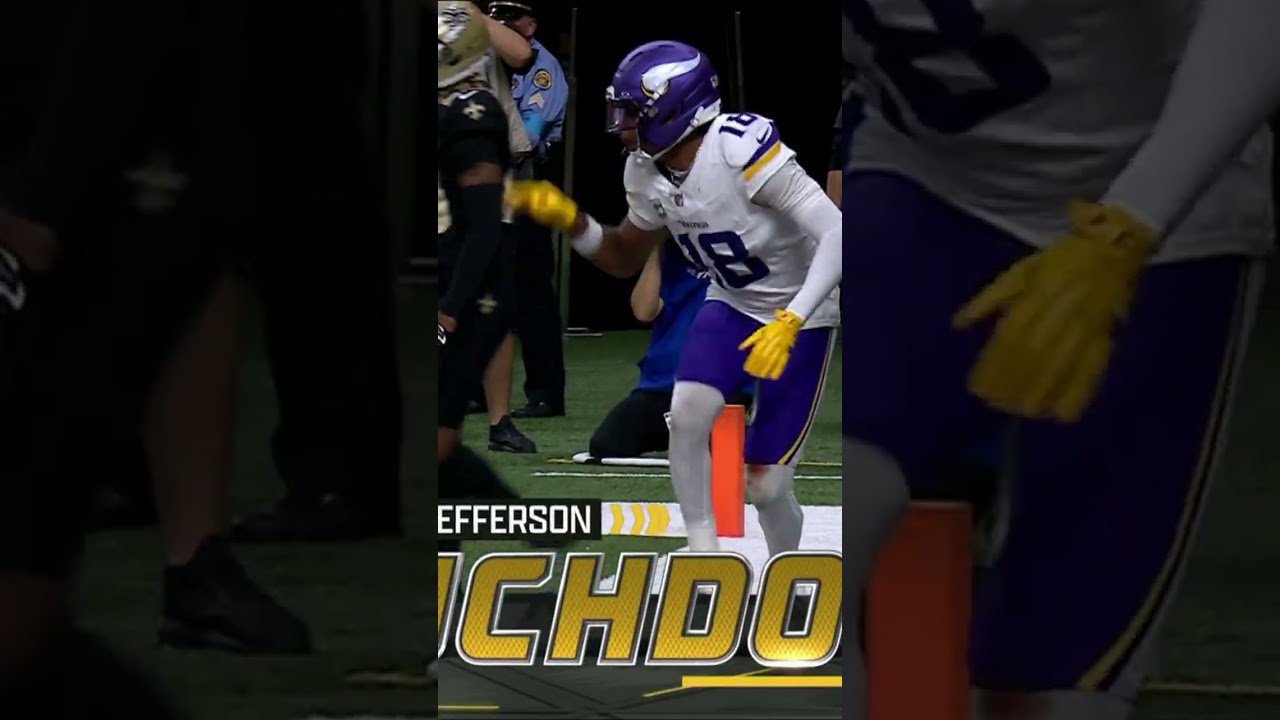 Justin Jefferson réduit le Caesars Superdome au silence!😮‍💨