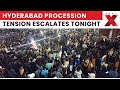Tension in Hyderabad’s Akbarbag During Dura Mata Nimma Janam Procession | NewsX