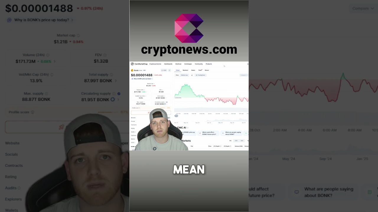 Bonk Coin: Is This The End? Market Cap Analysis shorts