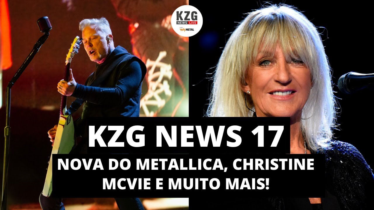 KZG NEWS LIVE 017 - Notícias do Rock 💀 (Gastão Moreira & Nando Machado)