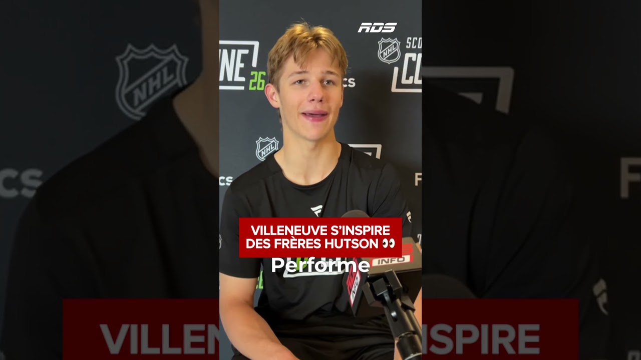 « Si tu as le cœur gros, la grandeur ne fait pas la différence. » - Xavier Villeneuve 🤟🏻 #NHL