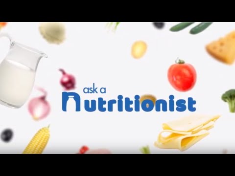 Welcome to Ask a Nutritionist! Welcome to Ask a Nutritionist!