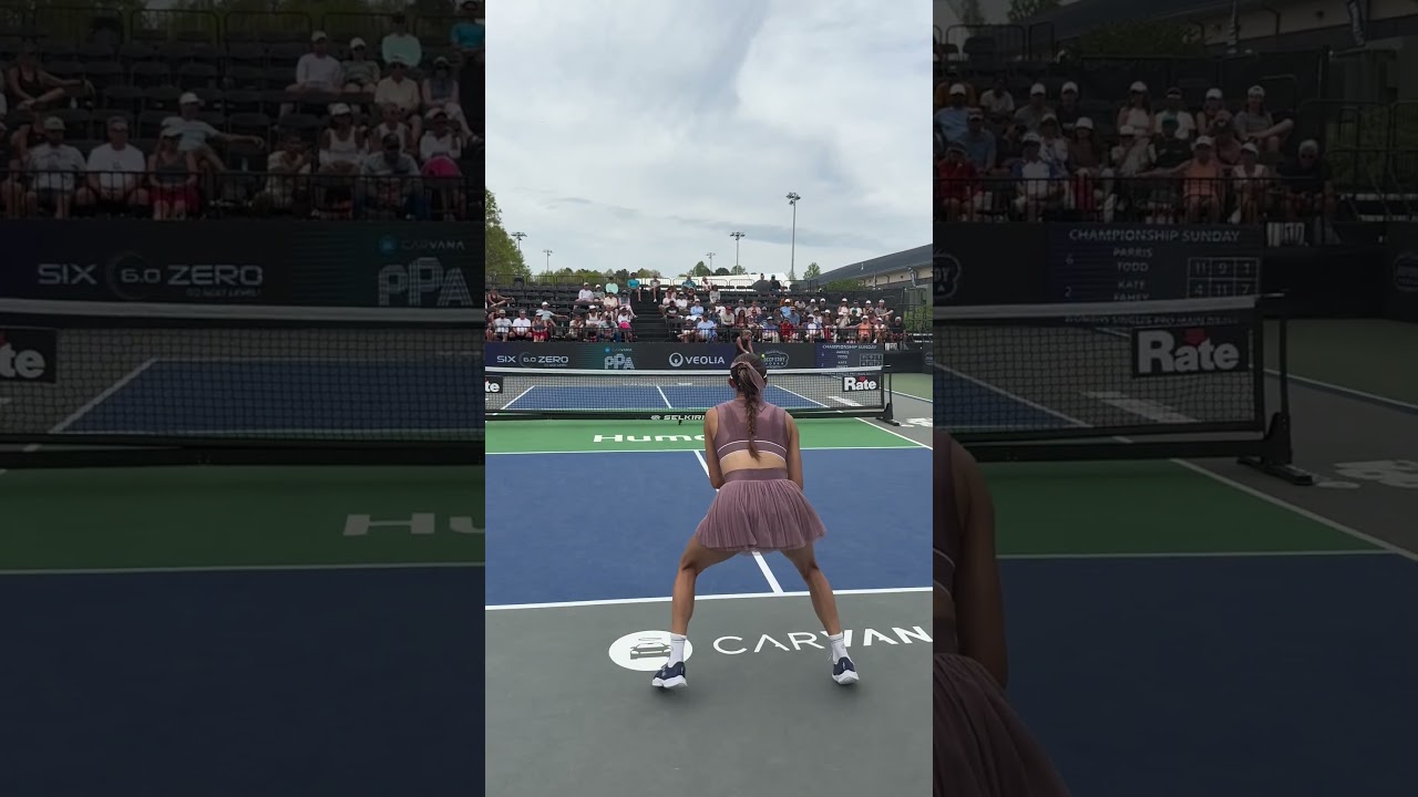 Kate Fahey shows why she’s the ultimate pickleball competitor 😤